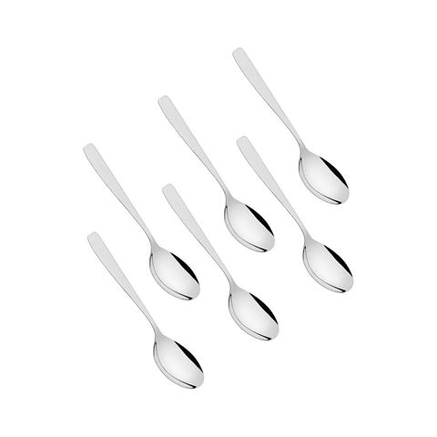 Imagen de Cucharitas acero inox. X 6 pc-14x3cm