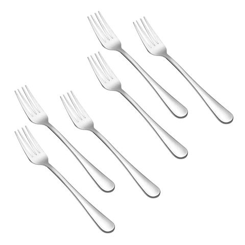 Imagen de Tenedores de postre Set x 6 piezas en acero inoxidable