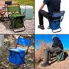 Imagen de Silla plegable Camping Pesca - Con bolso conservador de bebidas y alimentos