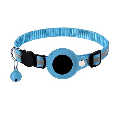 Imagen de Collar para gatos - Collar porta Airtag con cascabel