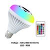 Imagen de Lampara LED Rgb Con parlante Bluetooth Control Remoto