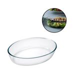 Imagen de Fuente de vidrio transparente redonda honda