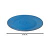 Imagen de Plato ceramica redondo liso-26,5cm.-colores surtidos