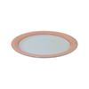 Imagen de Plato ceramica redondo circulos color -26,5cm.-4 colores