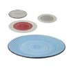 Imagen de Plato ceramica redondo espiral-26,5cm.-4 colores