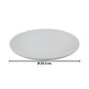Imagen de Plato ceramica redondo blanco-29cm.-