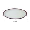 Imagen de Plato ceramica redondo blanco-20cm.-