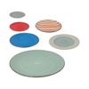 Imagen de Plato ceramica redondo circulos color -19cm.-colores surtido