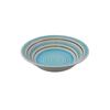 Imagen de Plato ceramica redondo hondo circulos color -22,5cm.-colores