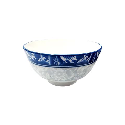 Imagen de Bowl ceramica redondo estampado exterior-12,7cm