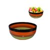 Imagen de Bowl ceramica redondo color-rayas exterior-15cm