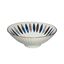 Imagen de Bowl ceramica redondo conico-rayas interior-20cm