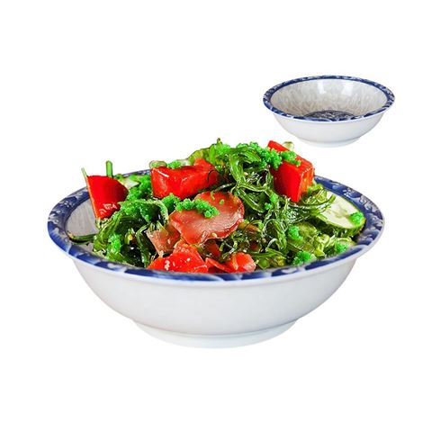 Imagen de Bowl ceramica redondo estampado interior-25,4cm