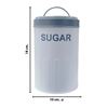 Imagen de Tarro metal gris con tapa para cocina- Diseños surtidos