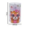 Imagen de Alcancia lata estampdo infantil- rosa- 15x10cm-2 diseños