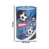 Imagen de Alcancia lata estampdo infantil- futbol- 15x10cm-2 diseños