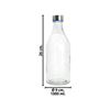 Imagen de Botella de vidrio con tapa metalica-1 litro