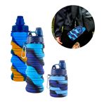 Imagen de Botella de agua Plegable Tipo Llavero Deportiva 500ml