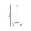 Imagen de Soporte para rollo de papel servilleta-metal negro