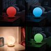 Imagen de Lámpara Veladora Luna USB con base Colores RGB