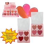 Imagen de Rubor Crema Ushas corazones- UC143B - 4 colores