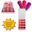 Imagen de Brillo labial Ushas - corazones 12 tonos- UC095A