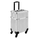 Imagen de Maleta De Maquillaje Con Asa Extensible Y Ruedas Para Maquilladoras Peluqueras