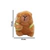 Imagen de Llavero peluche capibara-mochila