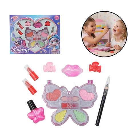 Imagen de Pinturitas petaca infantil Set de belleza infantil