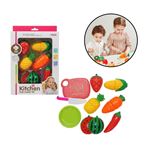 Imagen de Fruta y Verduras de juguete en caja -20x27x7,5cm-
