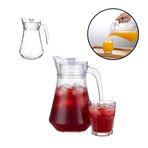 Imagen de Jarra de vidrio con tapa- 1 litro