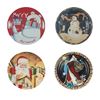 Imagen de Plato ceramica Diseños Papa Noel-  SURTIDOS