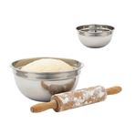 Imagen de Bowl redondo acero inox. 21,5cm.