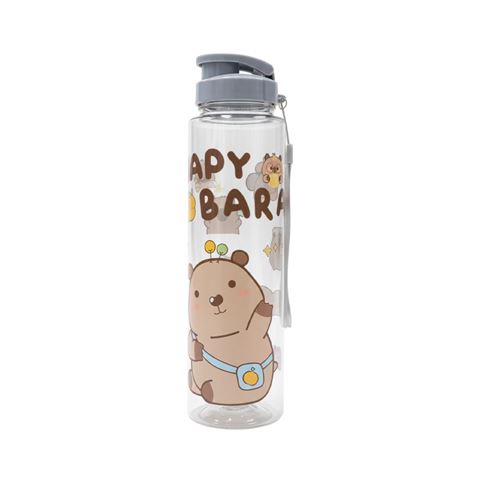 Imagen de Botella de agua Con tapa y correa - Diseño Infantil 750ml