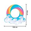 Imagen de Aro Inflable Salvavidas para piscina Nube Arcoiris Jilong
