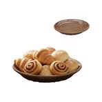 Imagen de Bandeja símil ratán Redonda - Panera Decoración