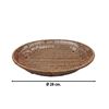 Imagen de Bandeja símil ratán Redonda - Panera Decoración