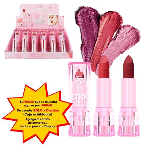 Imagen de Lapiz labial Ushas 3D matte - UC125A