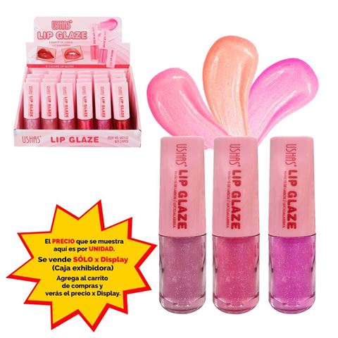 Imagen de Brillo de labios Ushas -6 colores-UC132