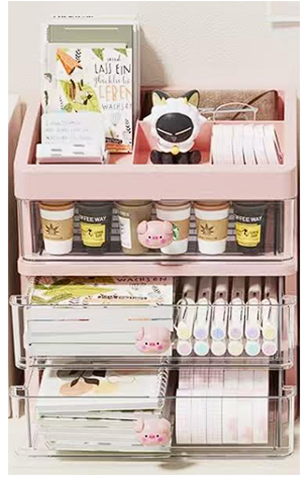 Imagen de Organizador para escritorio o Cosméticos  4 niveles