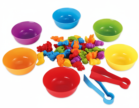 Imagen de Juego didáctico Clasificación de colores - Montessori