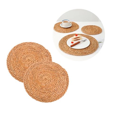 Imagen de Individual rustico en fibra natural - Diám 30cm -C/U