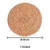 Imagen de Individual rustico en fibra natural - Diám 30cm -C/U