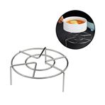 Imagen de Rejilla enfriadora Apoya Ollas Fuentes Asaderas Acero Inoxid. con patas