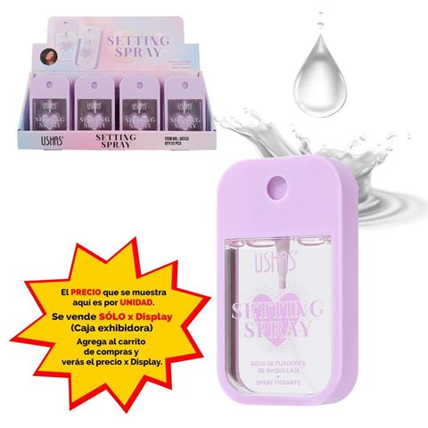 Imagen de Fijador Ushas de maquillaje en spray- UC133