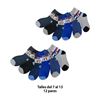 Imagen de Medias infantiles estampadas X 12 pares  - Diseños SURTIDOS.