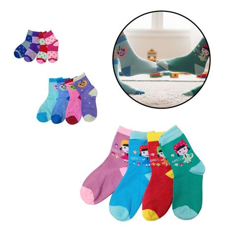 Imagen de Medias x 12 pares  - Diseños SURTIDOS Estampados