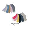 Imagen de Medias para dama x 12 pares - Colores SURTIDOS.