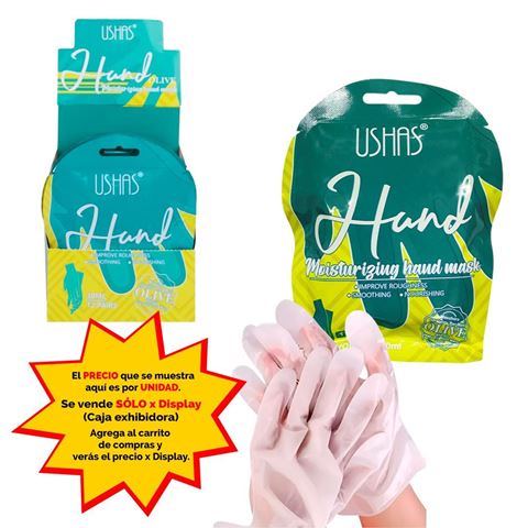 Imagen de Jabon Ushas de manos hidratante oliva