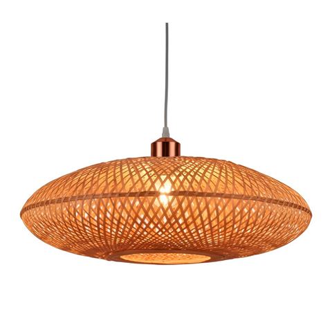 Imagen de Lampara de techo Pantalla en Bambu Fibra natural